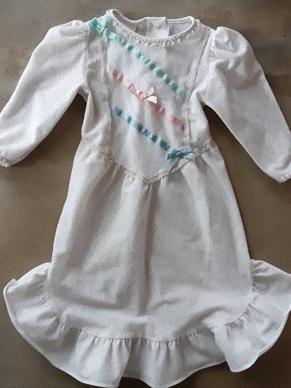 2 For $15 Vintage 80s Toddler Little Girls Nightgown 18 To 24 Months
